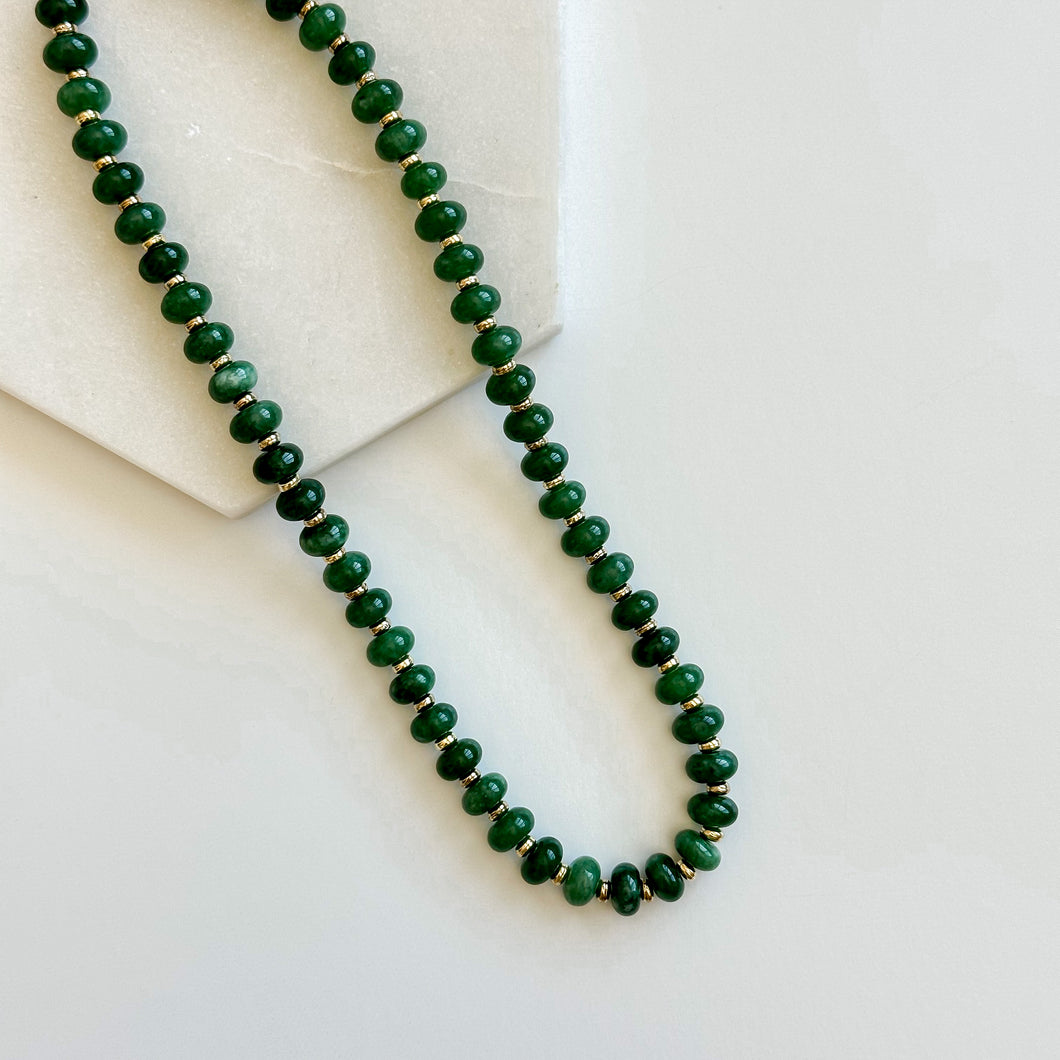 Deep Green Necklace